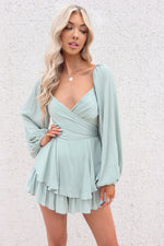 Sarah Playsuit - Pistachio