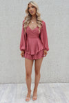 Sarah Playsuit - Rose Pink