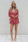 Sarah Playsuit - Rose Pink