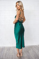Saskia Midi Dress - Green