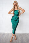 Saskia Midi Dress - Green