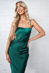 Saskia Midi Dress - Green
