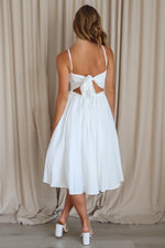 Schyler Midi Dress - White