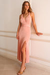 Secrets Multiway Dress - Blush Pink Shimmer