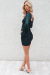 Spritz Sequin Dress - Emerald