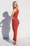 Thea Midi - Brown