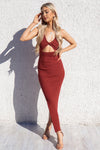 Thea Midi - Brown