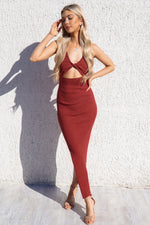 Thea Midi - Brown