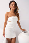 Tia Mini Dress - White