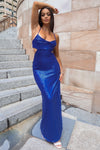 Tiana Sequin Gown - Blue