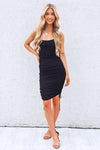 Trinity Mesh Dress - Black