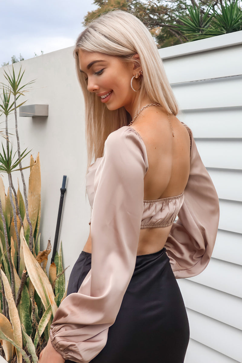 Tulip Top - Beige