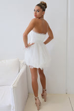 Valentina Tulle Dress - White