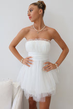 Valentina Tulle Dress - White