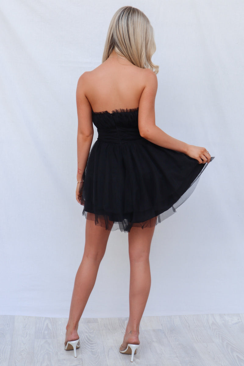 Valentina Tulle Dress - Black