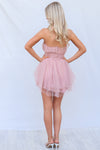 Valentina Tulle Dress - Blush Pink