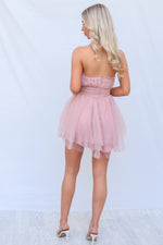 Valentina Tulle Dress - Blush Pink