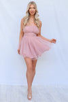 Valentina Tulle Dress - Blush Pink