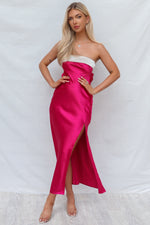 Valentine Maxi Dress - Hot Pink