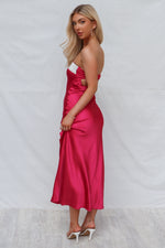 Valentine Maxi Dress - Hot Pink