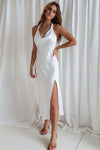 Verity Dress - Pearl White