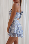 Zendaya Playsuit - Blue Floral