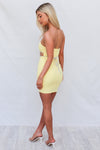 Zinnia Mini Dress - Yellow