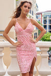Cece Sequin Dress - Pink