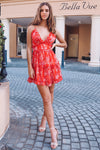 Lolita Dress - Red Floral