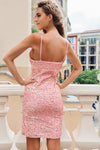 Cece Sequin Dress - Pink