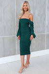 Demi Mesh Midi - Green